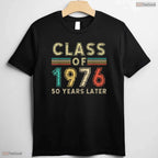 Vintage 50th Class Of 1976 Reunion Alumni Graduation Anniversary Party T-Shirt