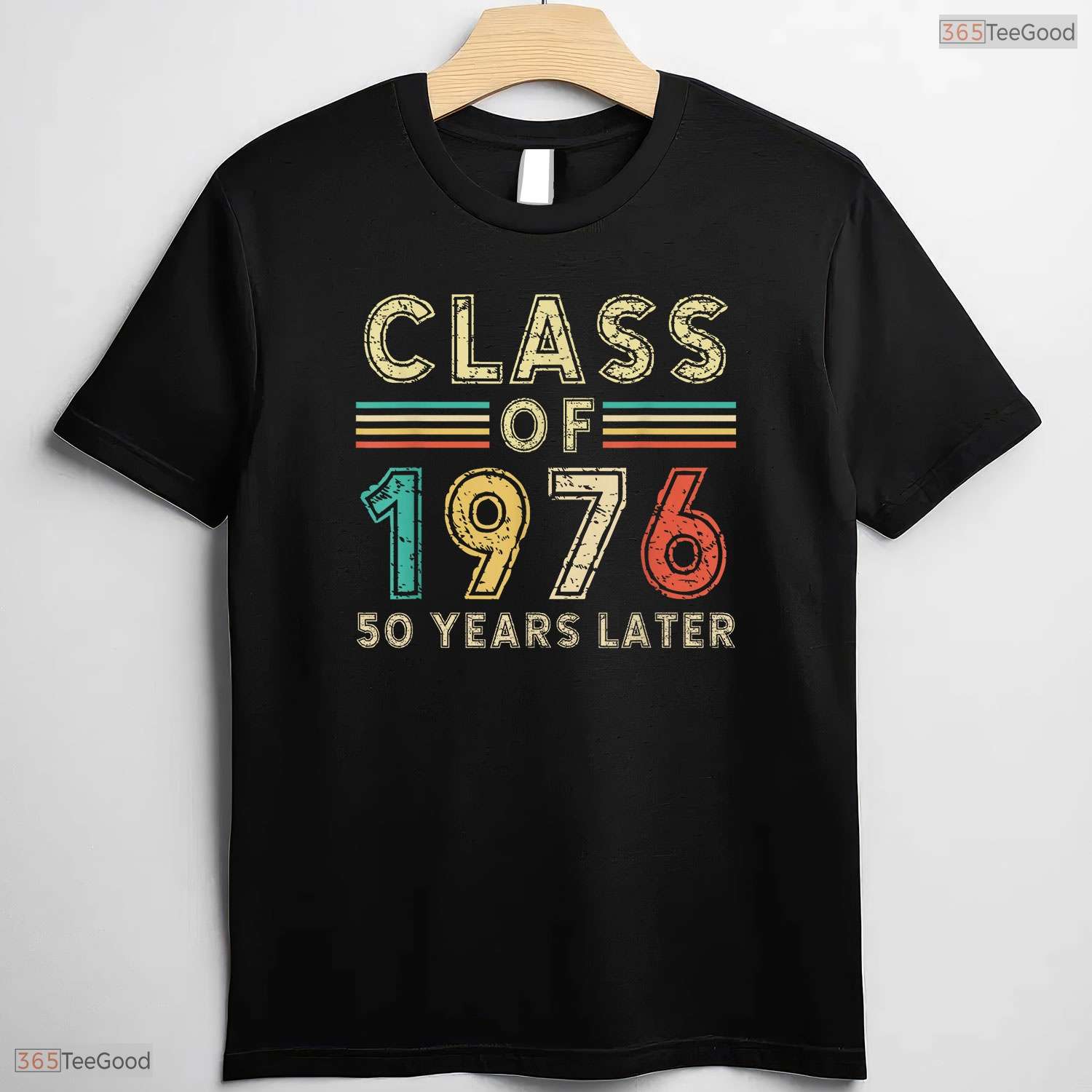 Vintage 50th Class Of 1976 Reunion Alumni Graduation Anniversary Party T-Shirt