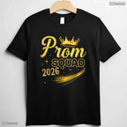 Awesome Prom Squad Graduation Class Of 2026 Senior Dance Party Crew T-Shirt