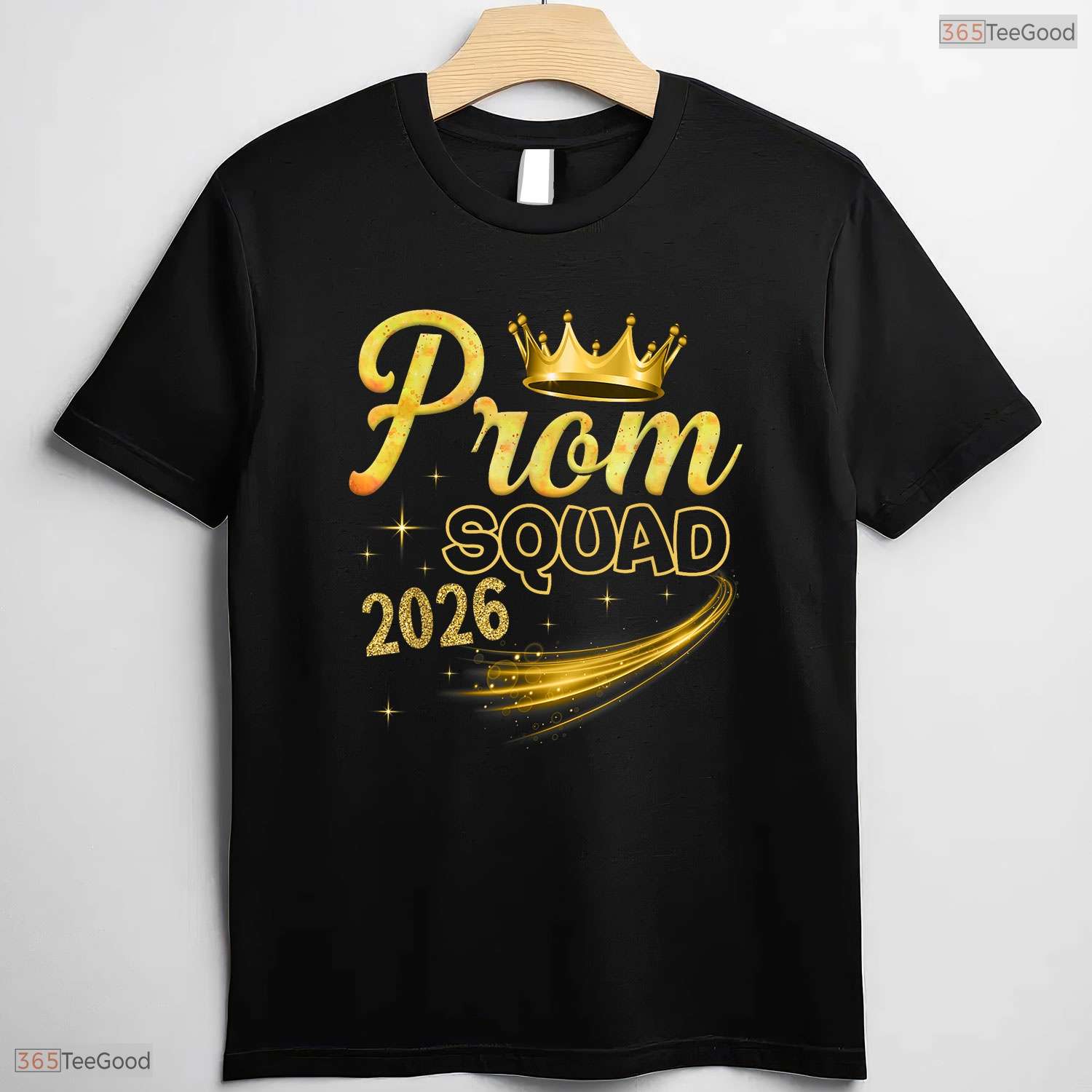 Awesome Prom Squad Graduation Class Of 2026 Senior Dance Party Crew T-Shirt