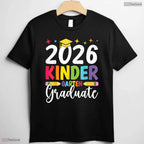 Awesome Kindergarten Graduate 2026 Preschool Graduation Kid Boy Girl T-Shirt