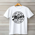 Fun Forget The Grad Mom Survived Class Of 2026 Family Matching Party T-Shirt