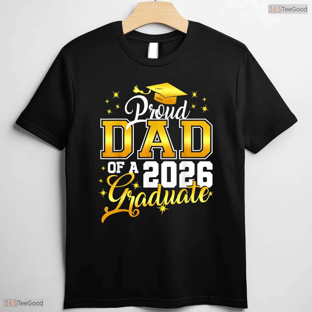 Awesome Dad Graduation Senior 2026 Proud Dad Of A 2026 Graduate T-Shirt