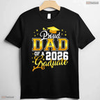 Awesome Dad Graduation Senior 2026 Proud Dad Of A 2026 Graduate T-Shirt