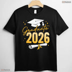 Awesome Graduate Class of 2026 Done Graduation Senior Grad Student T-Shirt