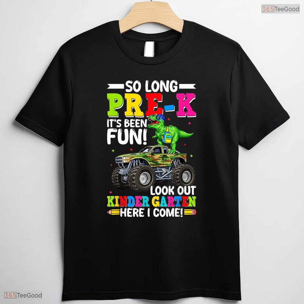 Awesome Preschool Graduation Shirt Boy Pre-K First Day Kindergarten T-Shirt