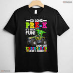 Awesome Preschool Graduation Shirt Boy Pre-K First Day Kindergarten T-Shirt