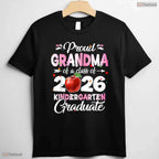 Loving Proud Grandma Of A Kindergarten Graduation Class Of 2026 T-Shirt