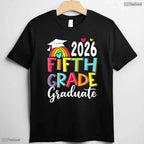 Awesome Fifth 5th Grade Grad 2026 Elementary School Graduate Kids T-Shirt