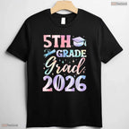 Official 5th Grade Graduation Class 2026 Elementary School Graduate Kids T-Shirt