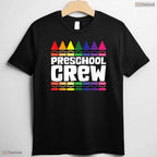 Awesome Preschool Crew Pre-K Tribe Back To School Teacher Student Matching T-Shirt