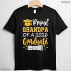 Awesome Proud Grandpa Of A 2026 Graduate Class Of 2026 Graduation Ceremony T-Shirt