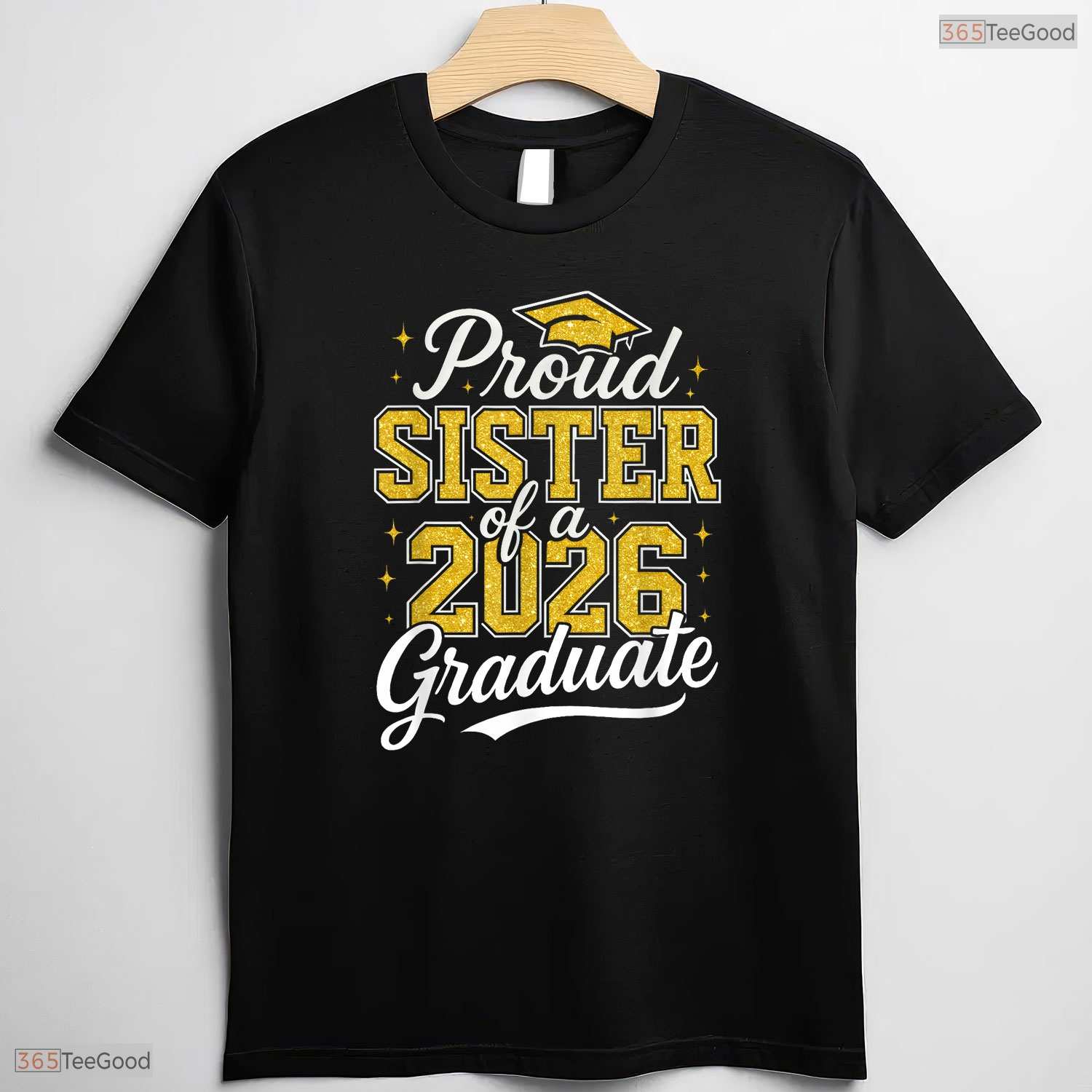 Proud Sister Of A 2026 Graduate Class of 2026 Family Graduation T-Shirt