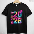 Classic Senior 2026 Class Of 26 High School College Graduation Commemorative Shirt