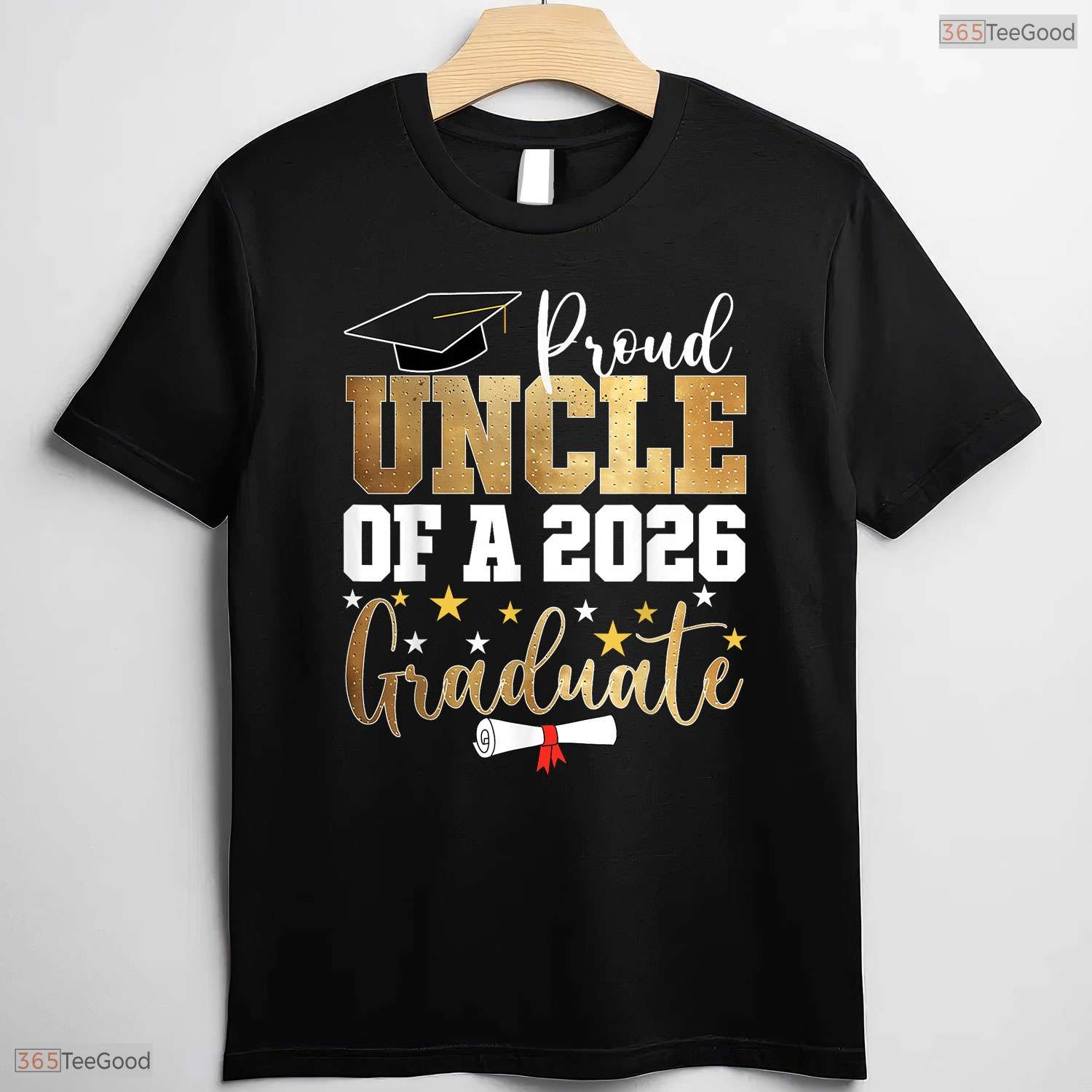 Loving Proud Uncle Of A 2026 Graduate Uncle Graduation 2026 Celebration T-Shirt