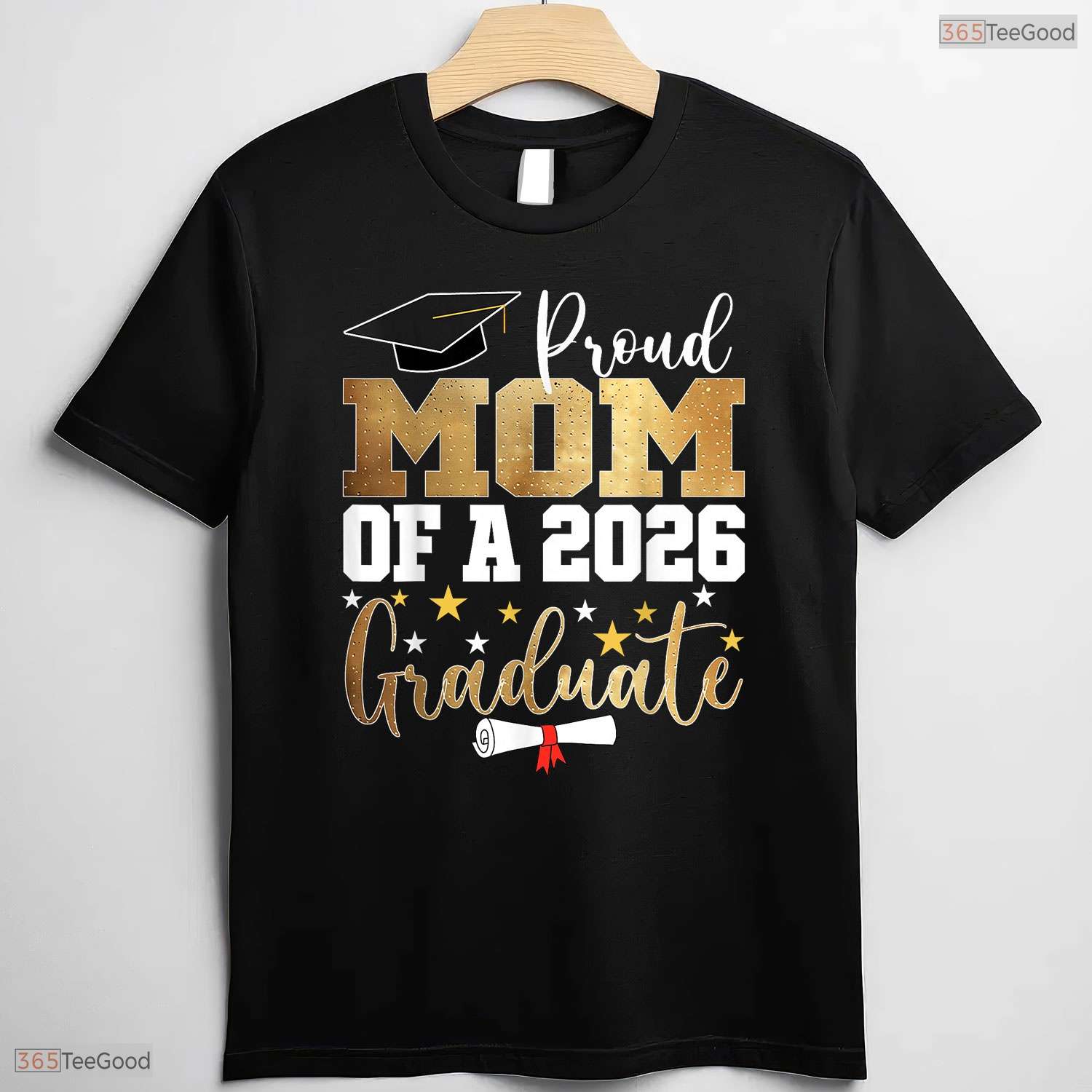 Best Proud Mom Of A 2026 Graduate Mother Graduation 2026 Ceremony T-Shirt