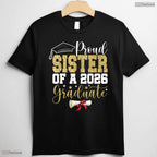 Supportive Proud Sister Of 2026 Senior Graduate Family Graduation 2026 T-Shirt