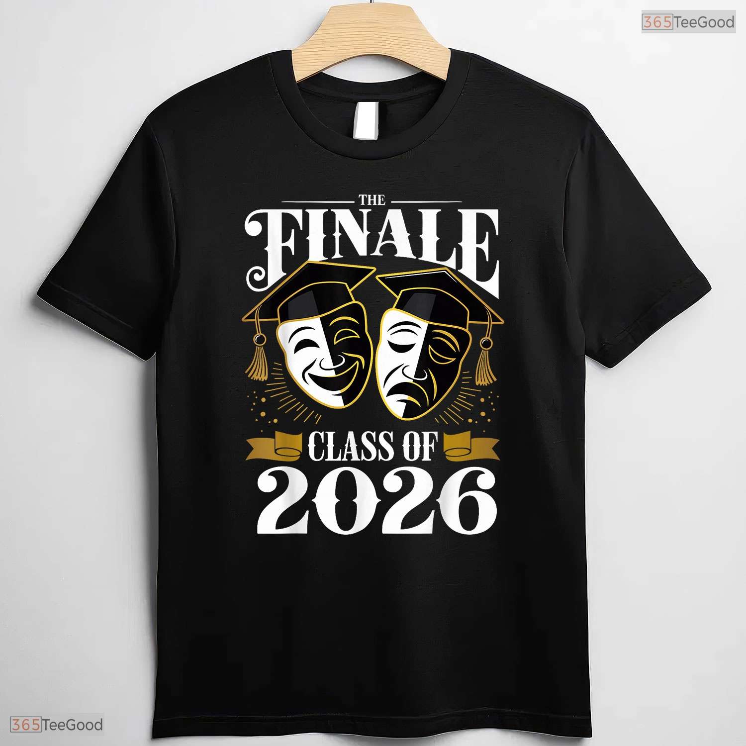 Dramatic The Finale Class Of 2026 Theater Drama Senior Graduation Performance T-Shirt