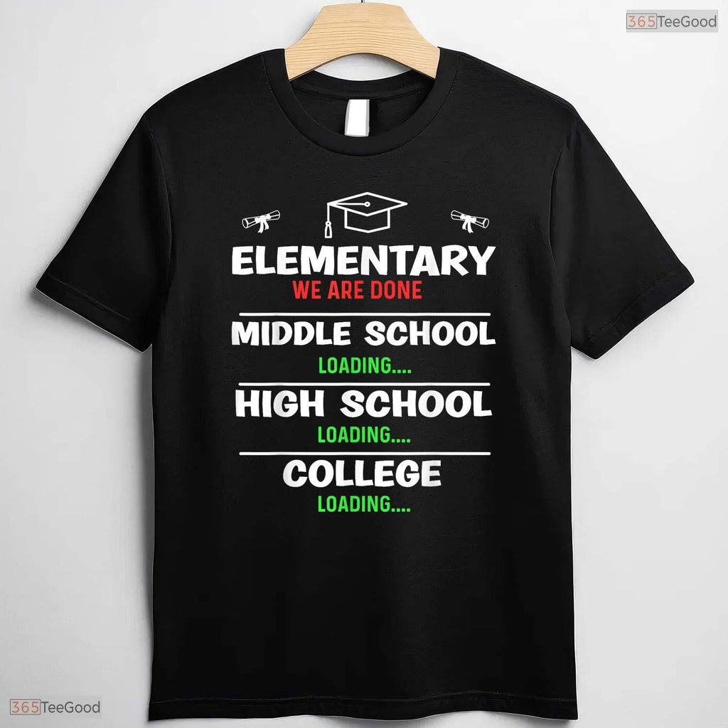 Awesome Elementary Graduation Class 2026 5th 6th Grade Graduate Celebration T-Shirt