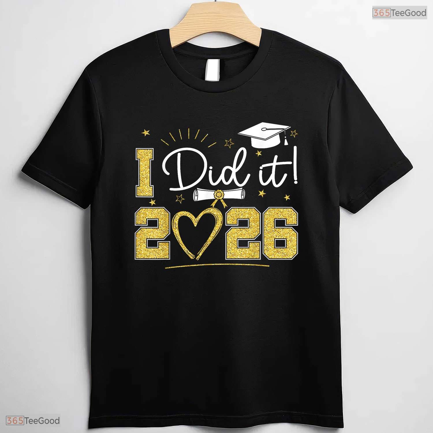 Awesome Graduation I Did It 2026 Graduate Senior 2026 Grad Family Celebration T-Shirt