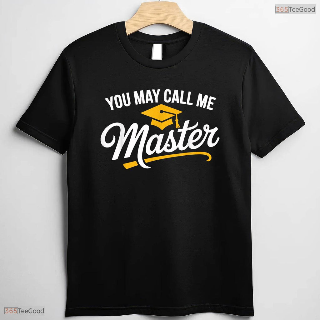Official Masters Degree Graduation University Graduate Achievement Celebration T-Shirt
