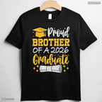 Awesome Proud Brother Of A 2026 Graduate Class of 2026 Celebration T-Shirt