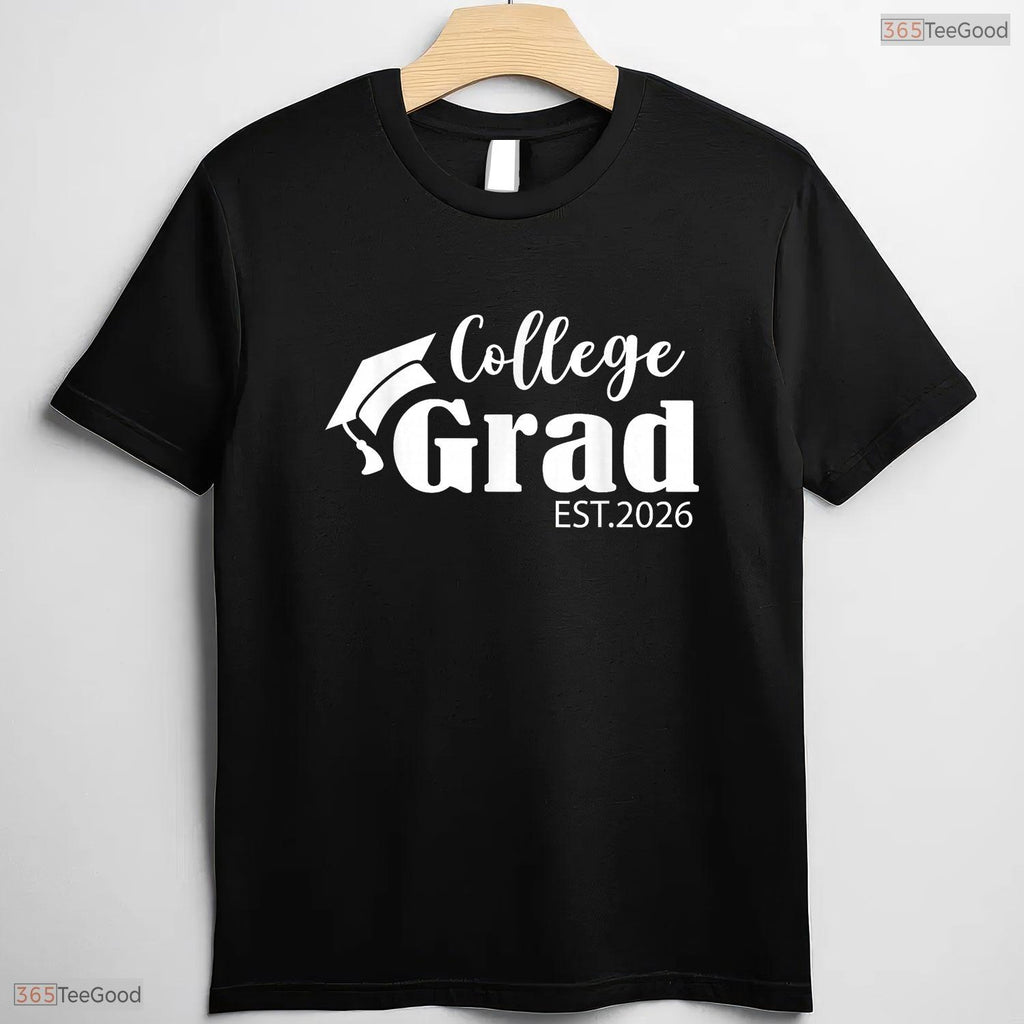 Funny Class Of 2026 College Graduate Humor For University Senior Students T-Shirt