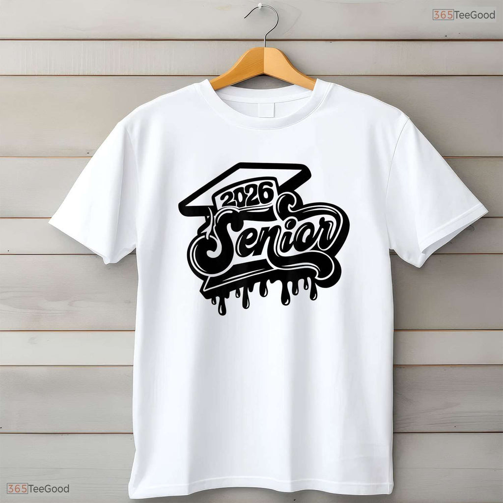 Stylish Cool Senior 2026 Design Graduation Shirt For Him Her And Graduates