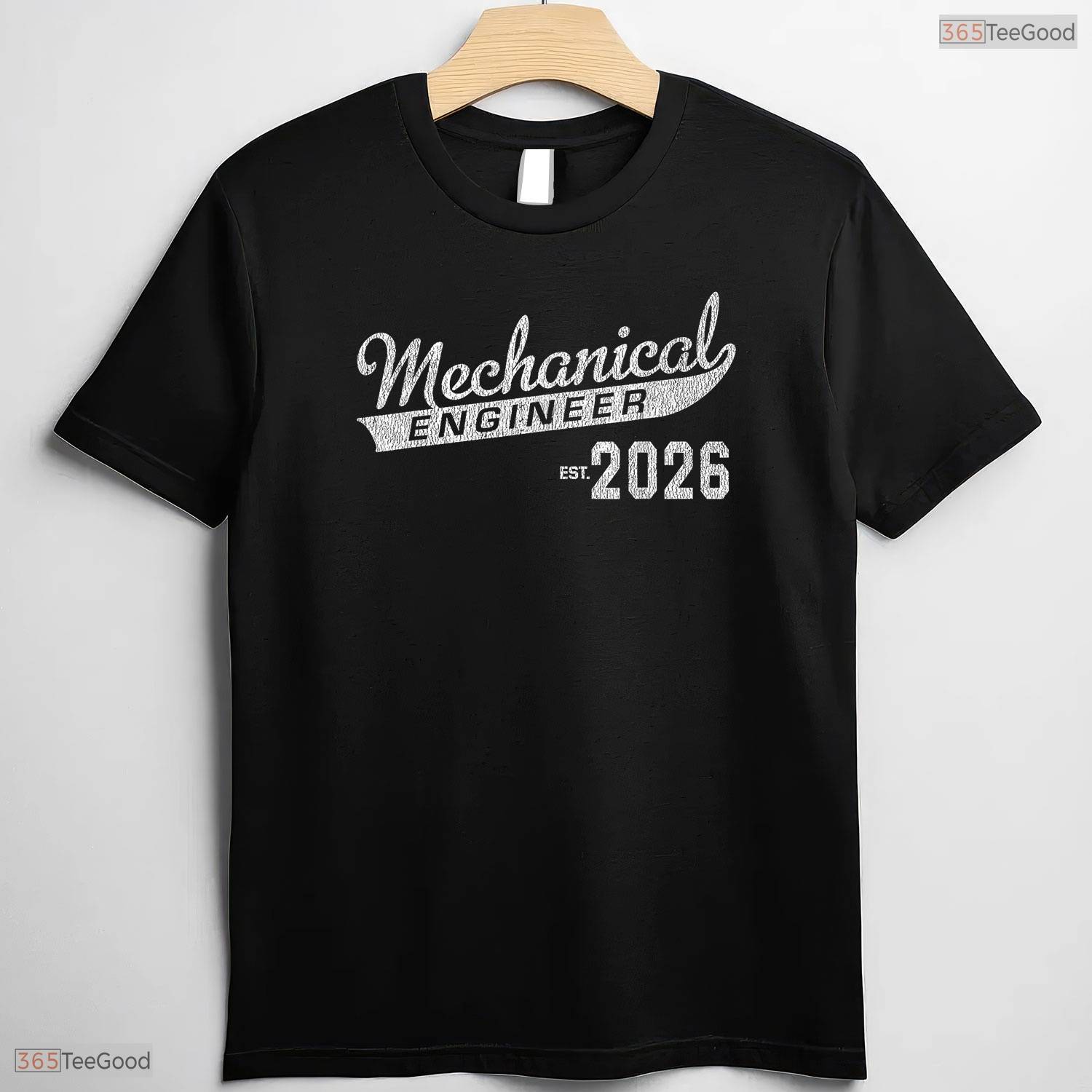 Mechanical Engineer Graduation 2026 Funny College Engineering Degree T-Shirt