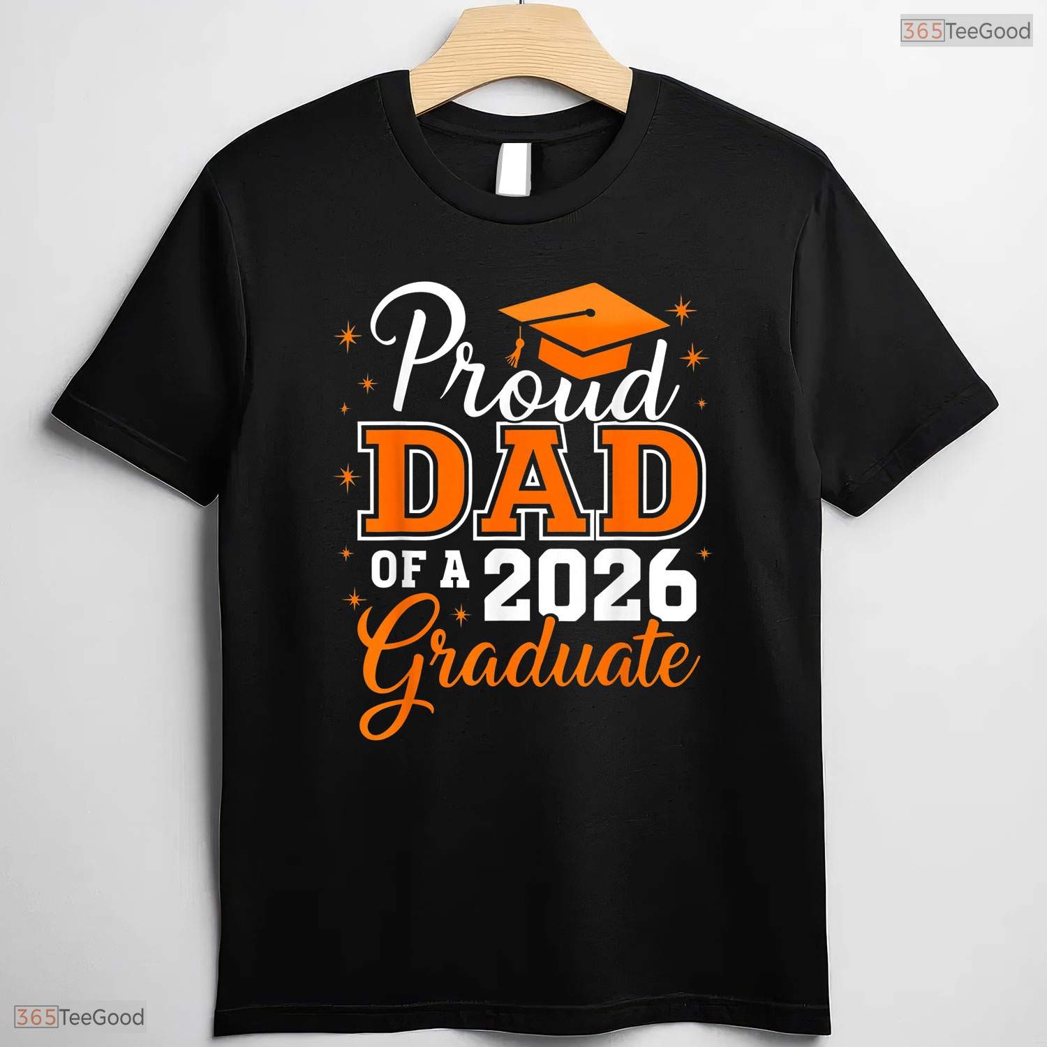 Proud Dad Of A 2026 Graduate High School College Family Matching Party Shirt
