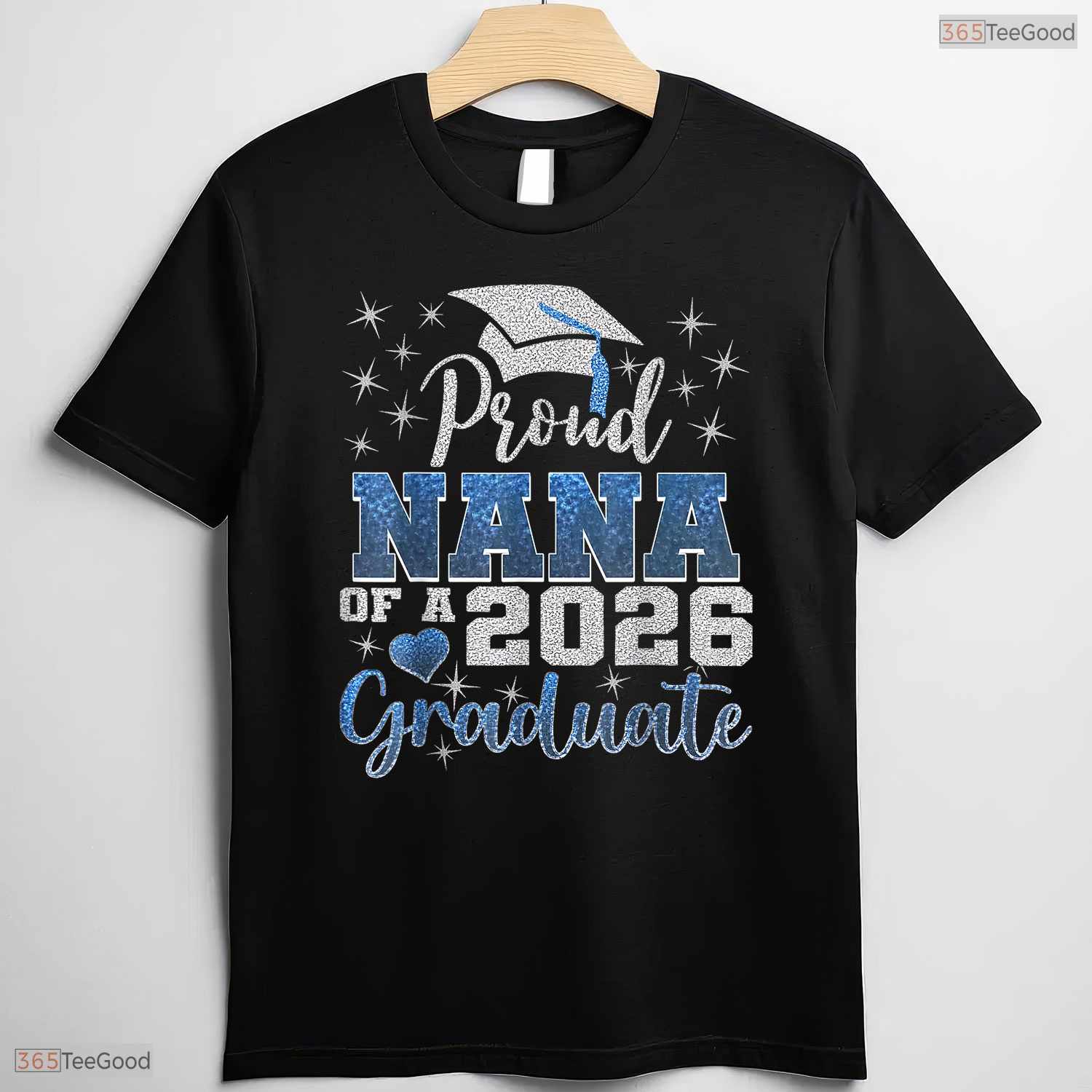 Proud Nana Of A Class Of 2026 Graduate Senior Matching Family Ceremony Shirt