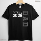 Proud Father Of A Class Of 2026 Graduate Senior Dad Graduation Party T-Shirt