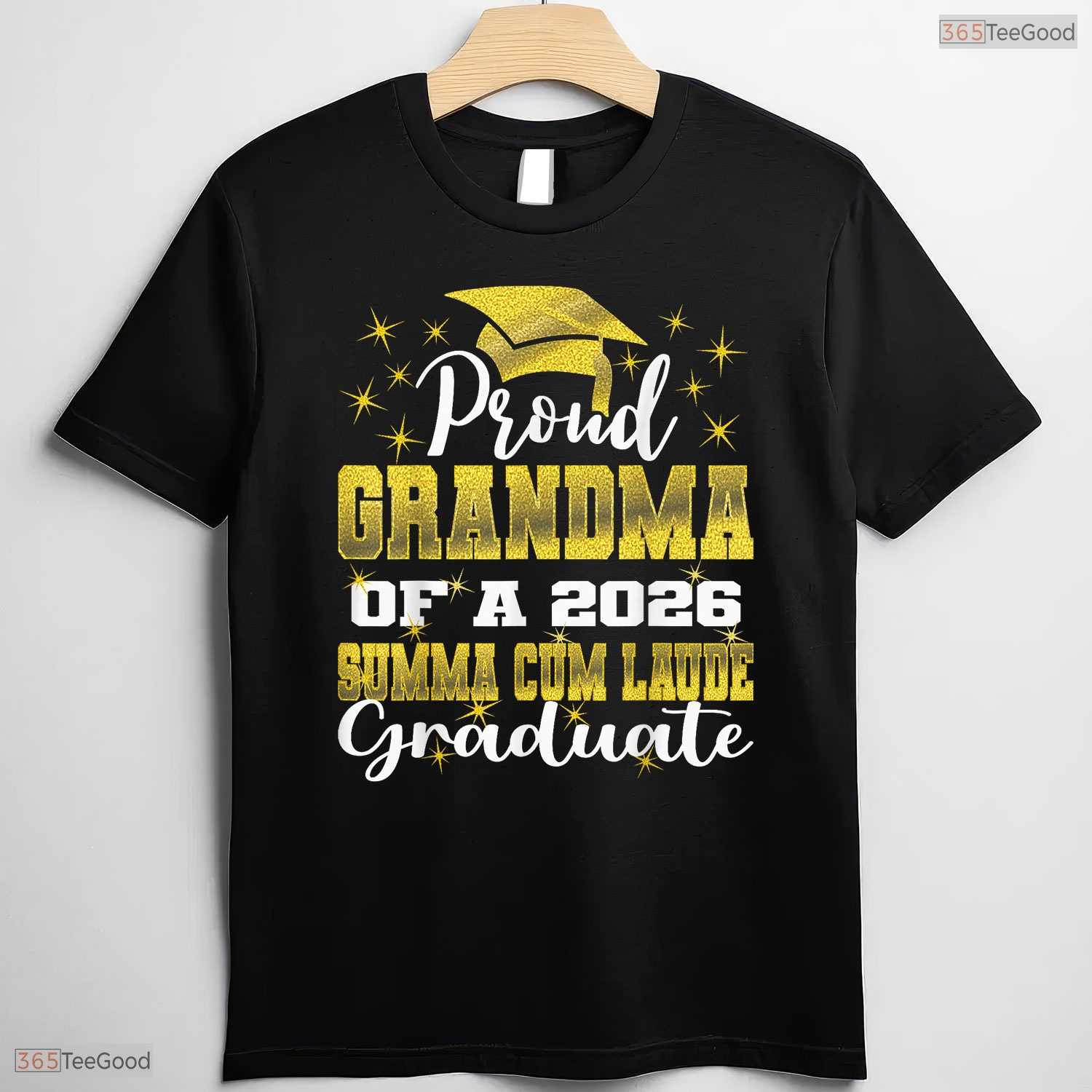 Proud Grandma Of A 2026 Summa Cum Laude Graduate College Honors Degree Shirt