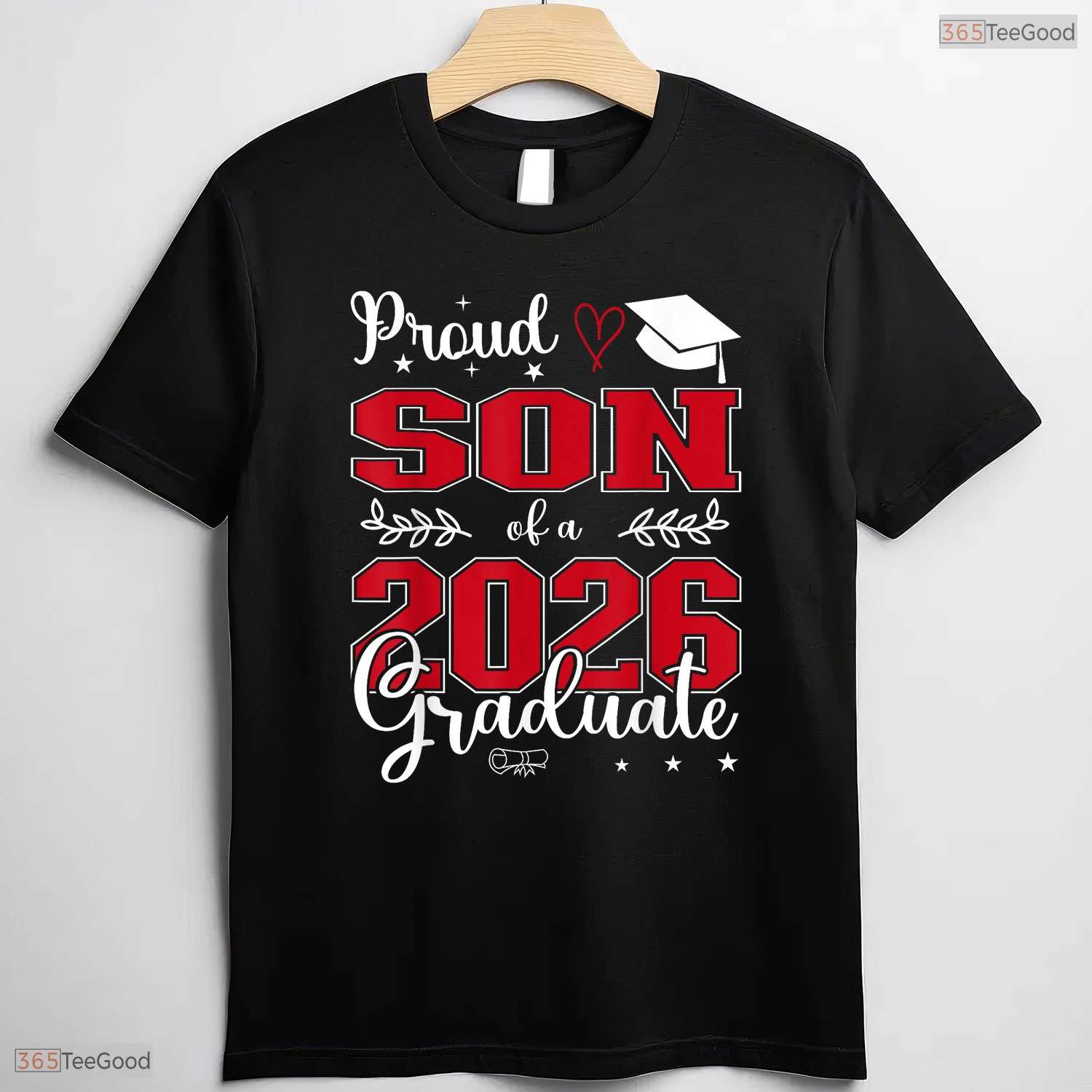 Proud Son Of A Class Of 2026 Graduate High School Senior Family Party Shirt