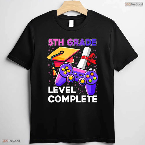 5th Grade Level Complete Graduation Gifts End Of Elementary School T-Shirt