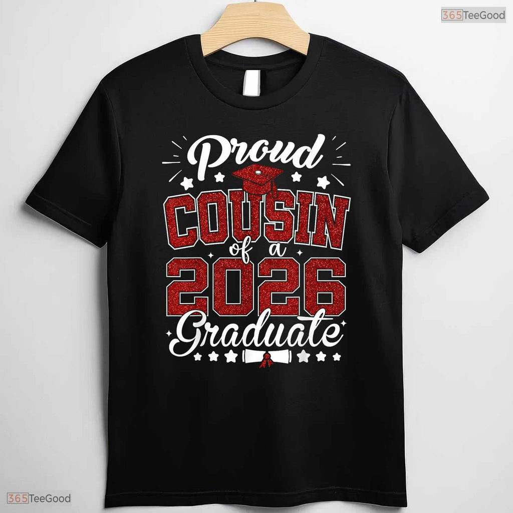 Matching Proud Cousin Of A 2026 Graduate Senior 2026 Graduation Day T-Shirt