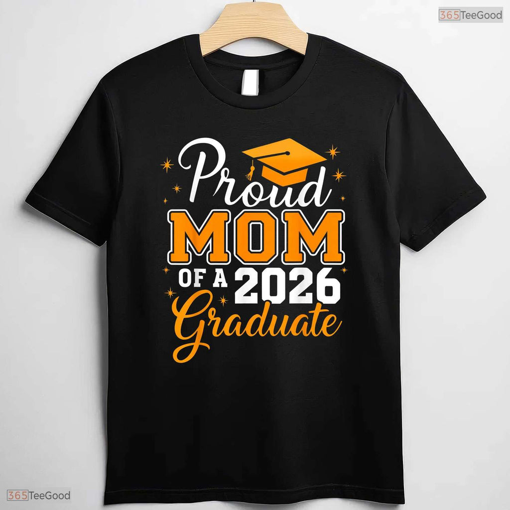 Beautiful Proud Mom Of A 2026 Graduate Class of 2026 Graduation Day T-Shirt
