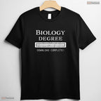 Biology Degree Graduation 2026 Funny Science Major College University T-Shirt