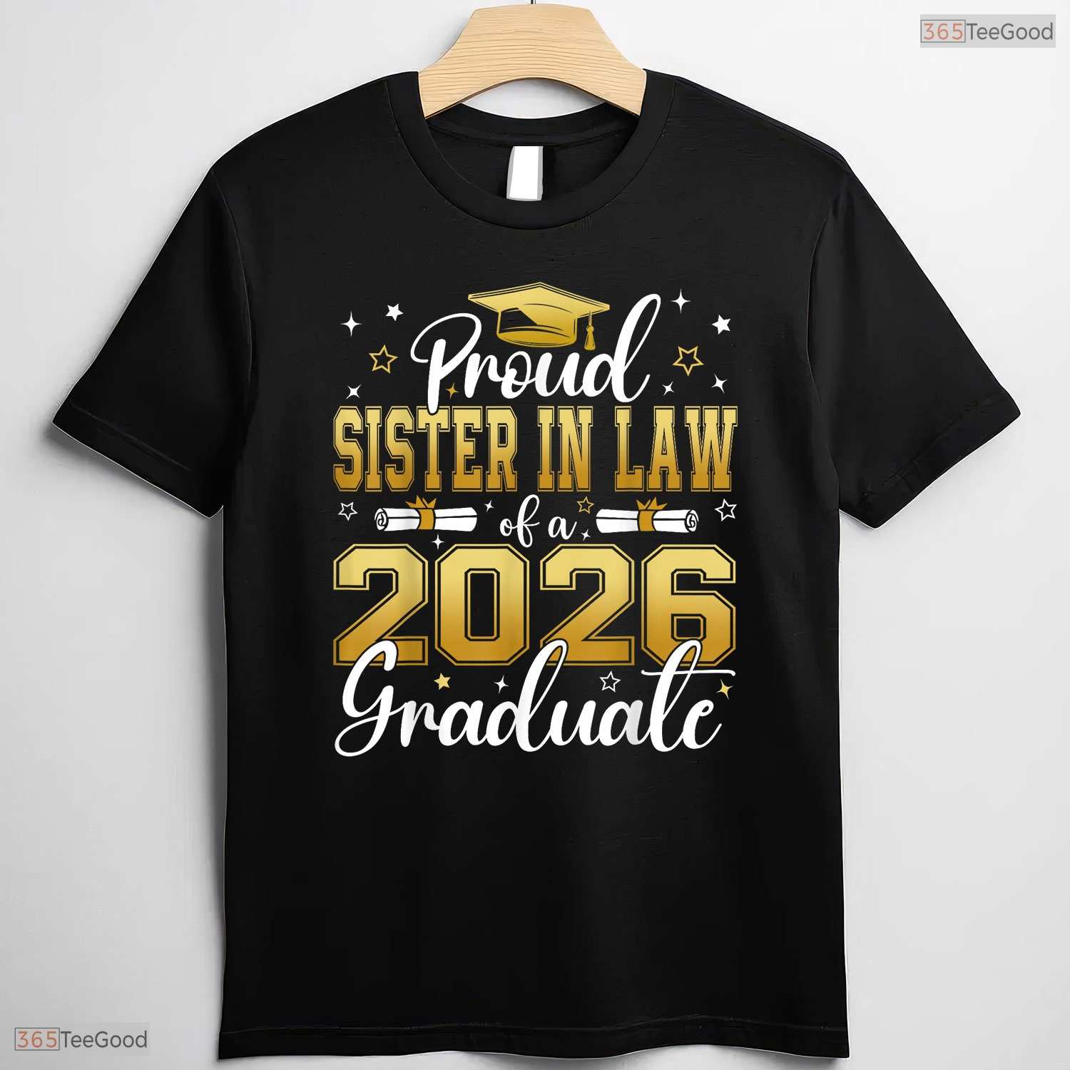 Proud Sister In Law Of A Class Of 2026 Graduate Senior Graduation Party T-Shirt
