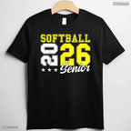 Softball Senior Night 2026 Class Of 2026 Graduation Sports Team Player T-Shirt