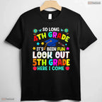 So Long 4th Grade Graduation Elementary School Graduate Teacher Kids T-Shirt