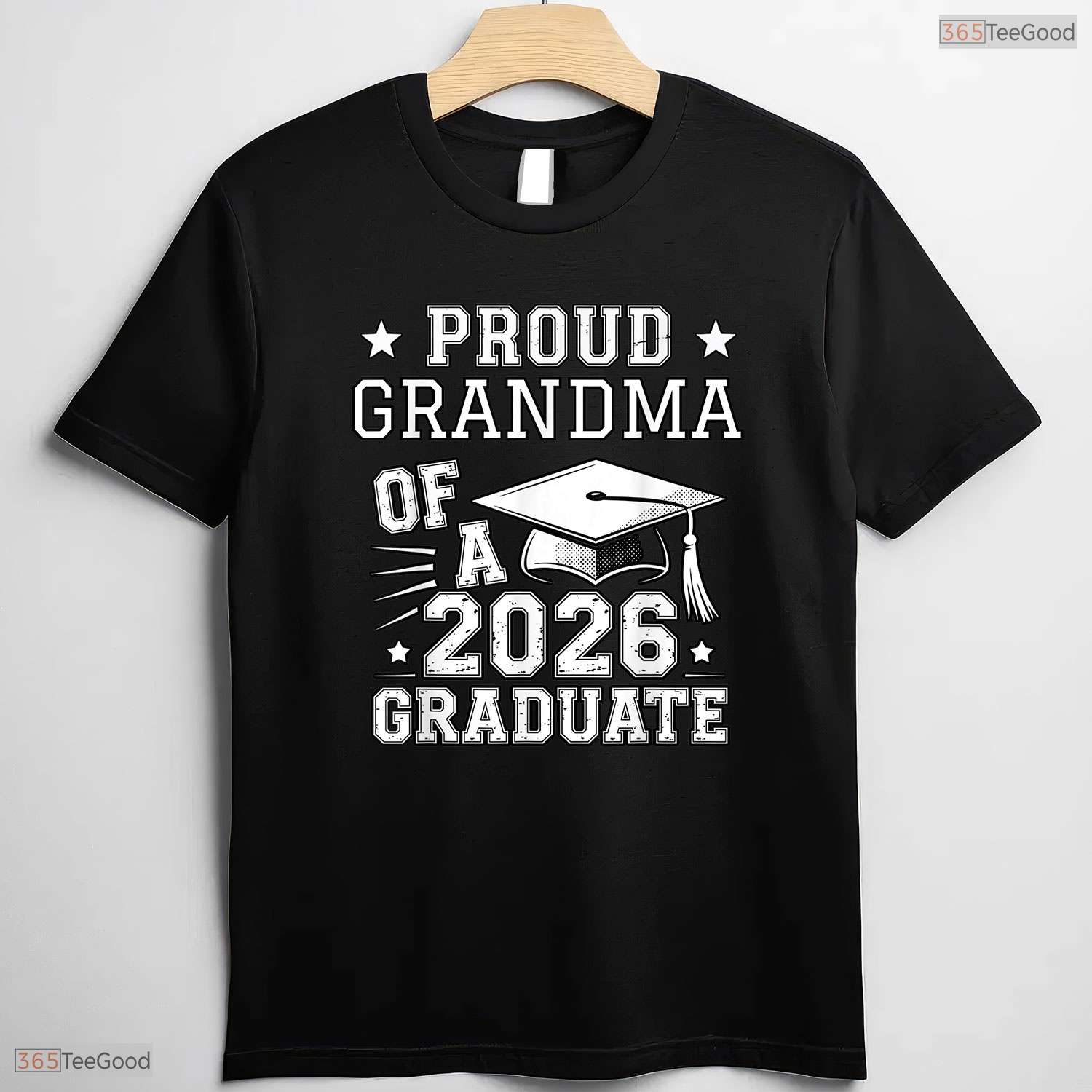 Cute Proud Grandma Of A 2026 Graduate Matching Family Graduation T-Shirt