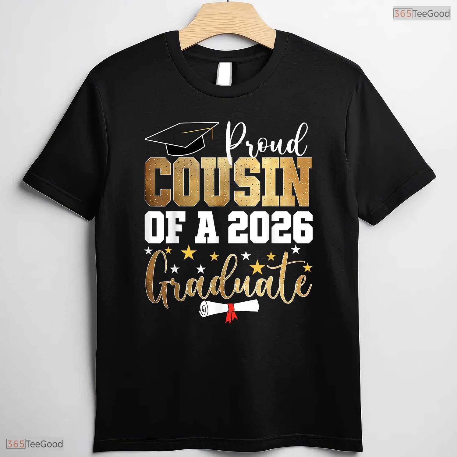 Proud Cousin Of A 2026 Graduate High School Senior Celebration Party Shirt