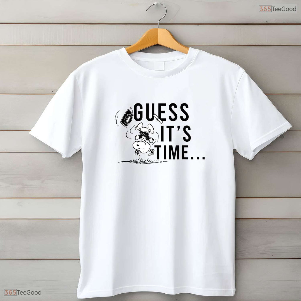 Retro Comic Dog Graduation Time To Get A Job Funny Cartoon Animal T-Shirt