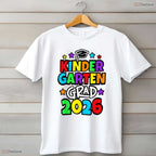Adorable Kindergarten Graduation Grad Kid Girl Boy 2026 Celebration T-Shirt