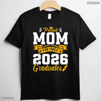 Proud Mom Of Two 2026 Graduates Twins High School Graduation Party T-Shirt