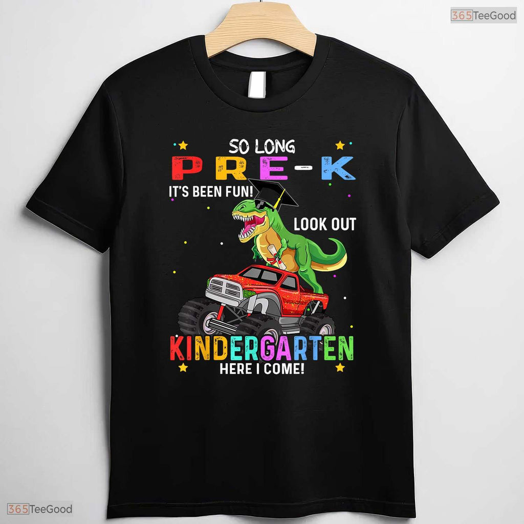 Pre K Kindergarten Graduate Cute Dinosaur Class Of 2026 Boys Youth T-Shirt