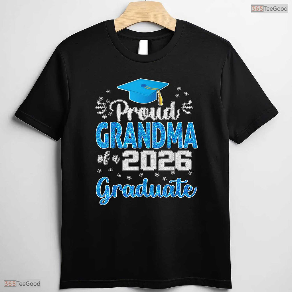 Proud Grandmother Of A High School Senior 2026 Graduate Commemorative Shirt