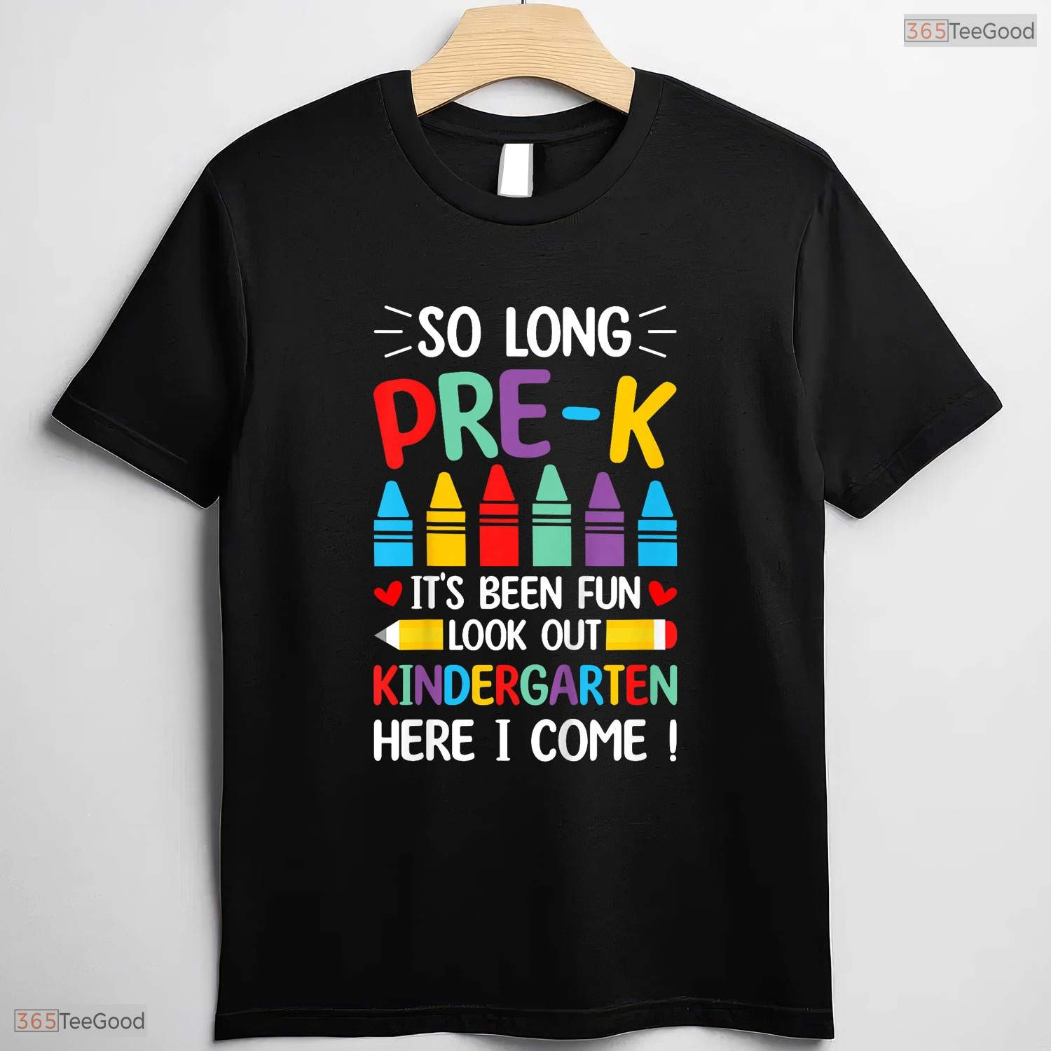 So Long Pre-K Kindergarten Here I Come 2026 Moving Up Graduation T-Shirt