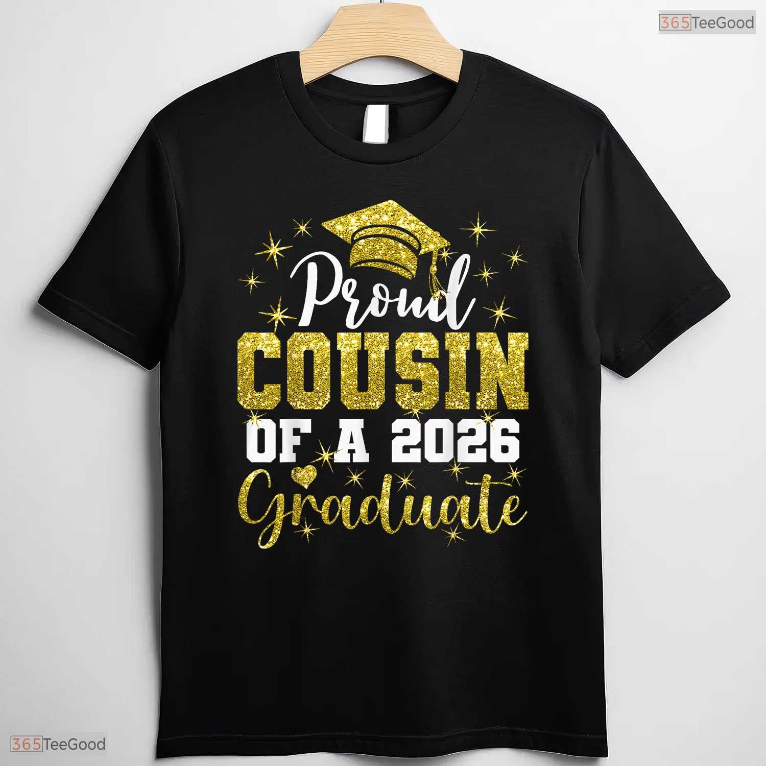 Super Proud Cousin Of A 2026 Graduate High School Senior Family Graduation T-Shirt